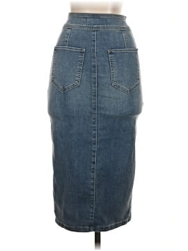 We the Free Denim Skirt (view 2)