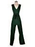 Alya Solid Green Jumpsuit Size XXS - photo 1