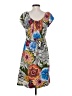 Unbranded Tropical Gray Casual Dress Size S (estimated) - photo 2