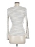 Madewell Silver Long Sleeve Top Size XS - photo 2