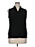 Anne Klein Black Sleeveless Blouse Size 1X - photo 1