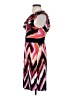 Wrapper Graphic Pink Cocktail Dress Size S - photo 5