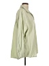 Cotton On Solid Green 3/4 Sleeve Button-Down Shirt Size L - photo 4