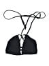 Zeraca Solid Black Swimsuit Top Size L - photo 1