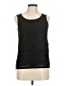 Blue Rain Black Sleeveless Top Size M - photo 1