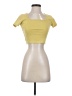 Assorted Brands Yellow Short Sleeve T-Shirt Size XS (estimated) - photo 1
