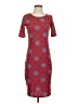 Lularoe Print Red Casual Dress Size XS - photo 1