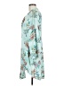 Torrid 100% Rayon Teal Kimono Size Med Plus (00) - photo 5