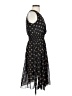 En Focus Studio 100% Polyester Polka Dots Black Cocktail Dress Size 4 - photo 4