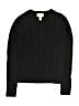 Autumn Cashmere Black Long Sleeve Top Size 12 - photo 1