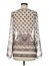 Daniel Rainn White Long Sleeve Blouse Size M - photo 2