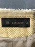 Zara Basic Plaid Gold Ivory Coat Size S - photo 6
