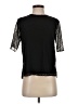 Beyond Vintage Black Short Sleeve Blouse Size XS - photo 1