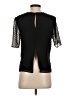 Beyond Vintage Black Short Sleeve Blouse Size XS - photo 2