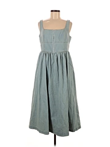 Aqua Casual Dress (view 1)