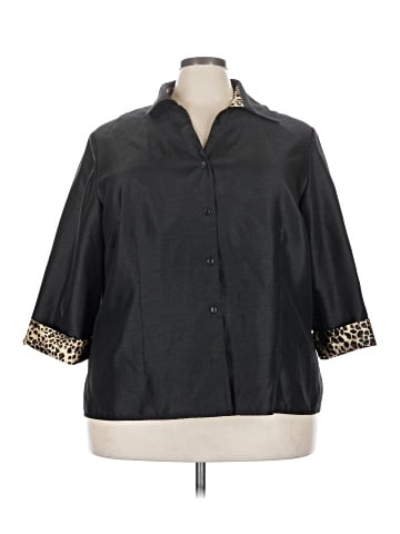 Sag Harbor 3/4 Sleeve Blouse (view 1)