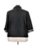 Sag Harbor 100% Polyester Animal Print Black 3/4 Sleeve Blouse Size 24 - photo 2