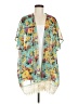 LA Hearts 100% Polyester Teal Kimono One size - photo 1