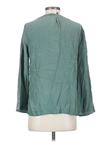 Drew 3/4 Sleeve Silk Top (view 2)