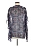 Charlotte Russe 100% Polyester Blue Kimono Size M - photo 2