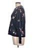 Lucky Brand Floral Blue Pullover Sweater Size L - photo 5