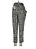 Ambiance Apparel 100% Polyester Tweed Black Casual Pants Size L - photo 2