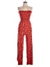 4SI3NNA Red Jumpsuit Size L - photo 1