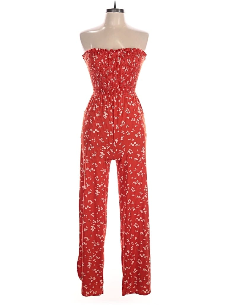 Pre-owned 4si3nna Jumpsuit In Red