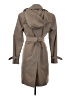 London Fog 100% Polyester Tan Trenchcoat Size S (petite) - photo 2