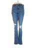 Universal Thread Hearts Blue Jeans Size 8R - photo 1