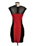 Buffalo by David Bitton Color Block Red Cocktail Dress Size S - photo 2