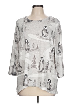 Alfred Dunner 3/4 Sleeve Top