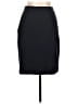 Theory Solid Black Wool Skirt Size 10 - photo 1