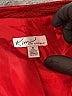 Kim Rogers Chevron-herringbone Red Blazer Size 16 - photo 6