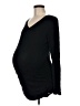 Smallshow Black Long Sleeve Top Size Med Maternity - photo 1