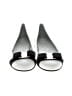 Salvatore Ferragamo Color Block White Flats Size 9 - photo 2