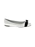 Salvatore Ferragamo Color Block White Flats Size 9 - photo 1