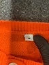 Unbranded Hearts Orange Cardigan Size M - photo 7