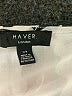 Haver 100% Polyester Silver 3/4 Sleeve Blouse Size S - photo 7