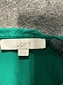 Ann Taylor LOFT 100% Polyester Green Long Sleeve Blouse Size M - photo 7