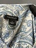 Ann Taylor Paisley Blue 3/4 Sleeve Blouse Size S - photo 7