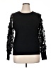 Sioni Black Long Sleeve Top Size XL - photo 1