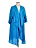 Lularoe 100% Polyester Blue Kimono Size L - photo 1