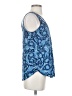 Candie's 100% Polyester Blue Sleeveless Blouse Size S - photo 4