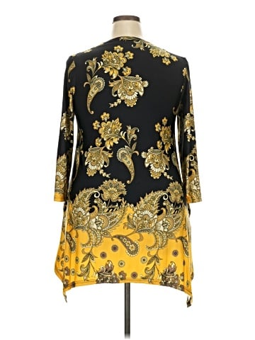 White Mark Long Sleeve Blouse (view 2)