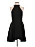 C/MEO Collective Solid Black Cocktail Dress Size L - photo 1