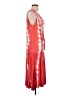 Madison Tie-dye Red Casual Dress Size L - photo 4