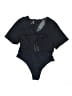 Shein Curve 100% Polyester Black Bodysuit Size 12 Plus (0) - photo 1