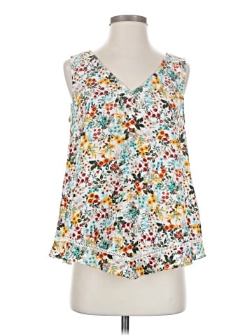 a.n.a. A New Approach Sleeveless Blouse (view 1)