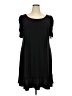 MSK Solid Black Casual Dress Size 2X - photo 1